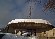 Invernale sui dirimpettai Monti Ocone e Tesoro dalla Forcella Alta al Pertus il 26 febbraio 2015  - FOTOGALLERY